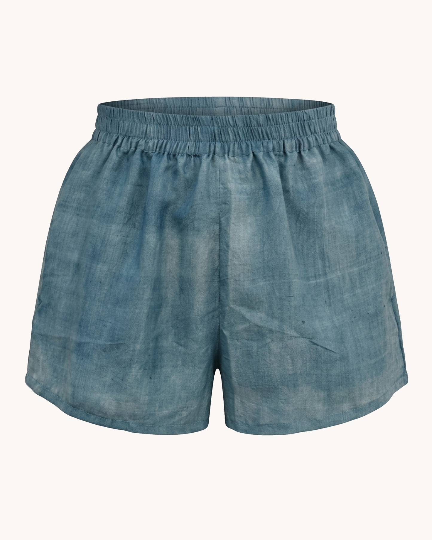 Kinvy Shorts | Indigo Silk