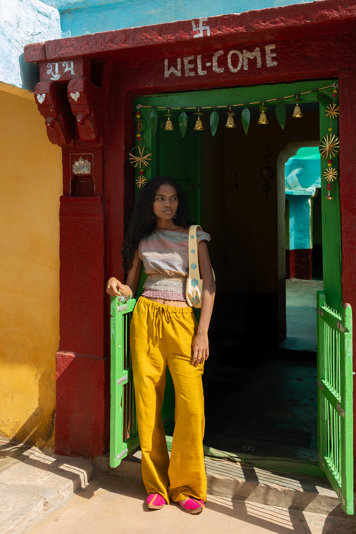 Razia Pants Raw Silk
