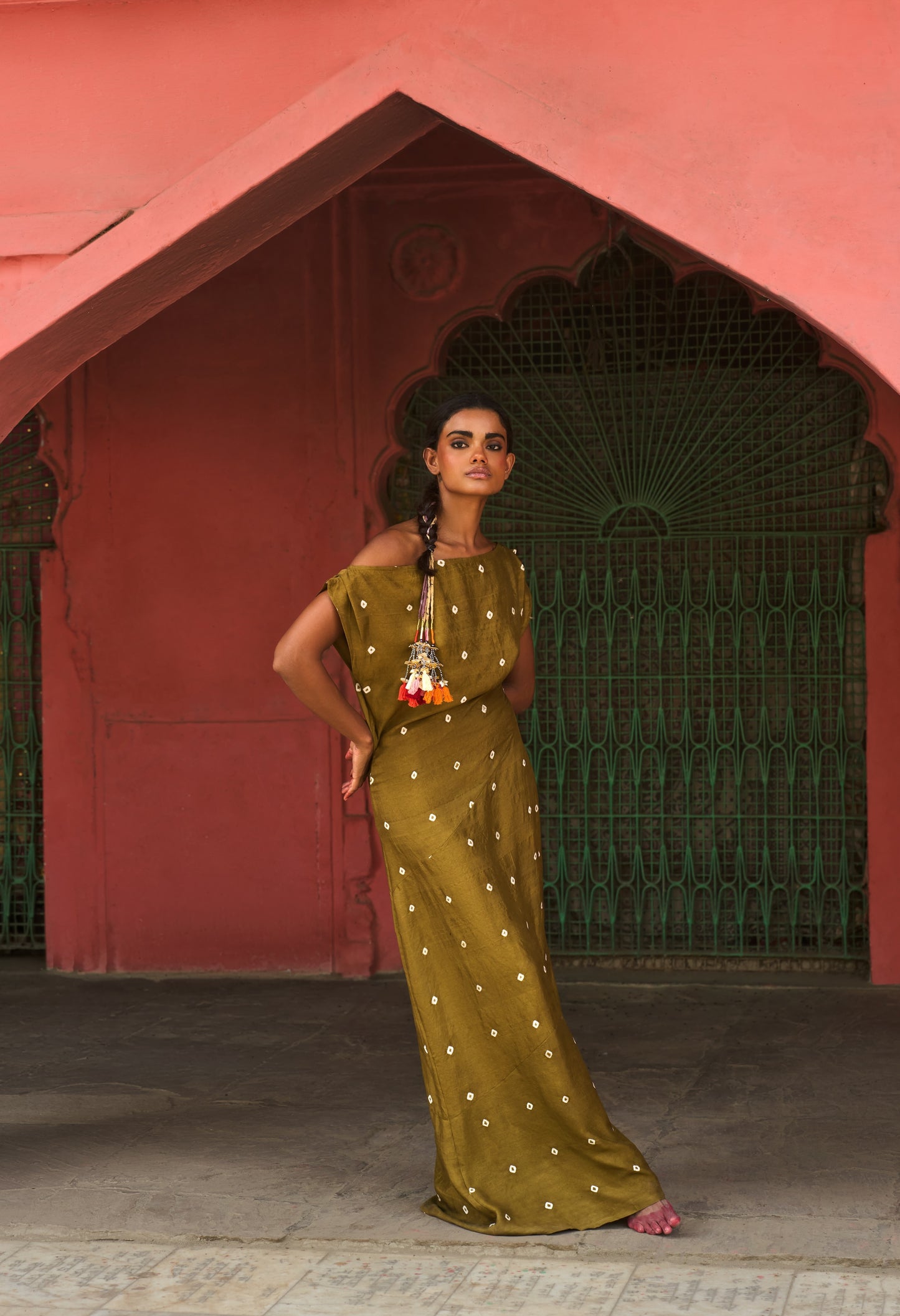 Lalita Dress | Purple Silk