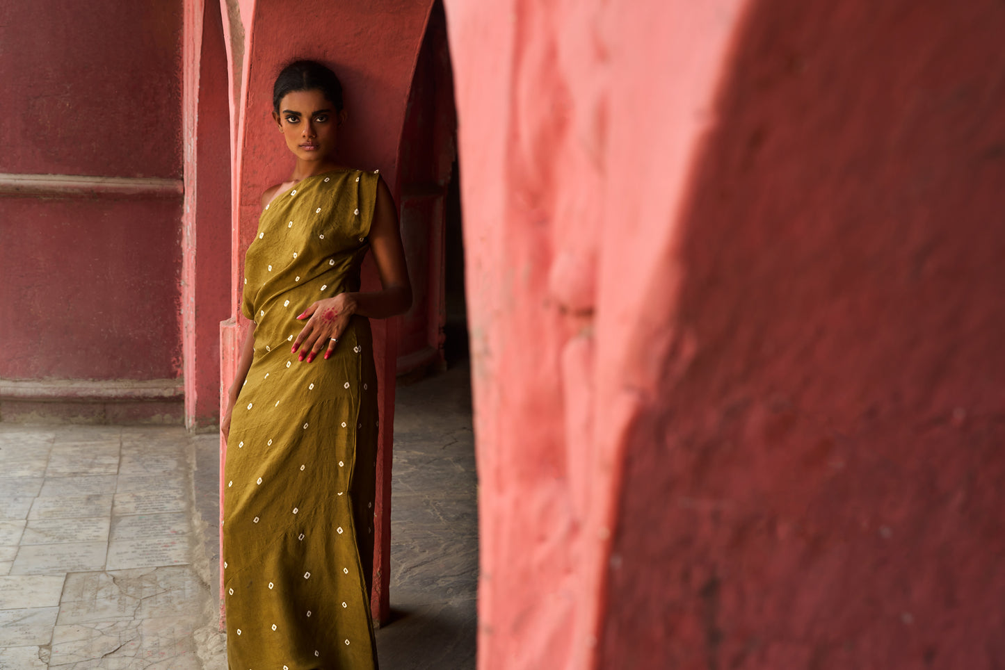Lalita Dress | Indigo Silk