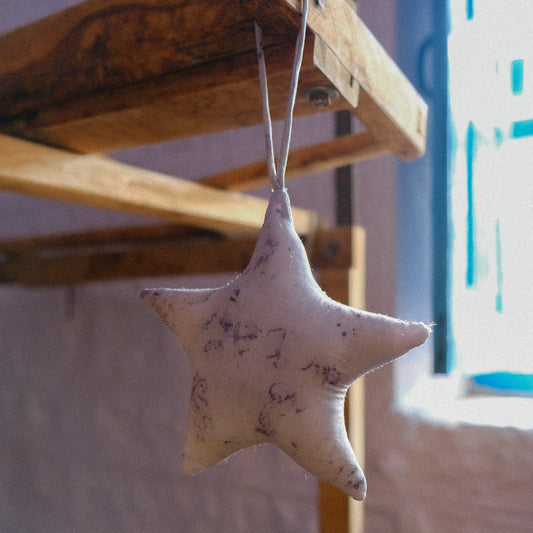 Star Decoration Eco-Print