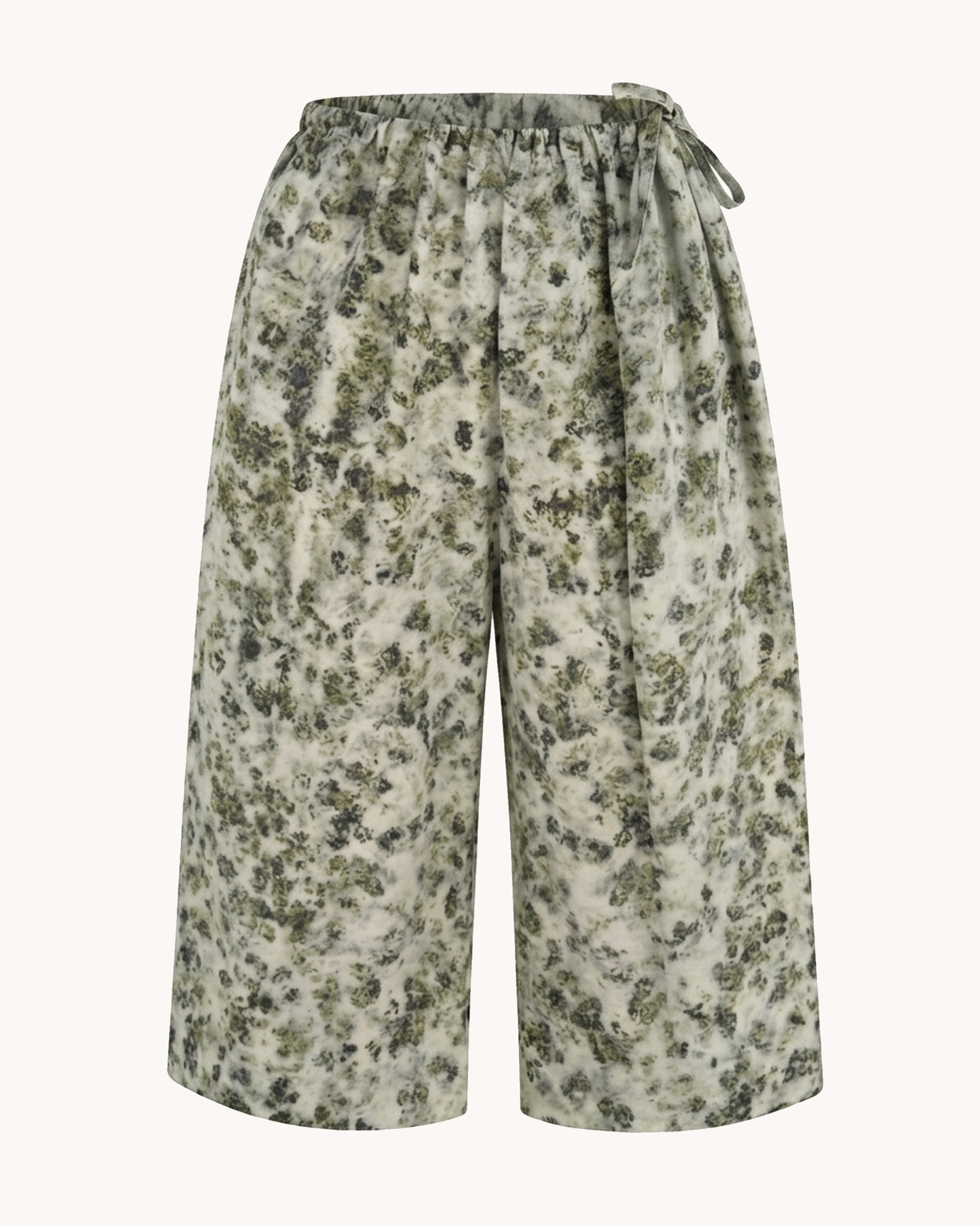 Dhoti Shorts | Natural Eco Print Silk