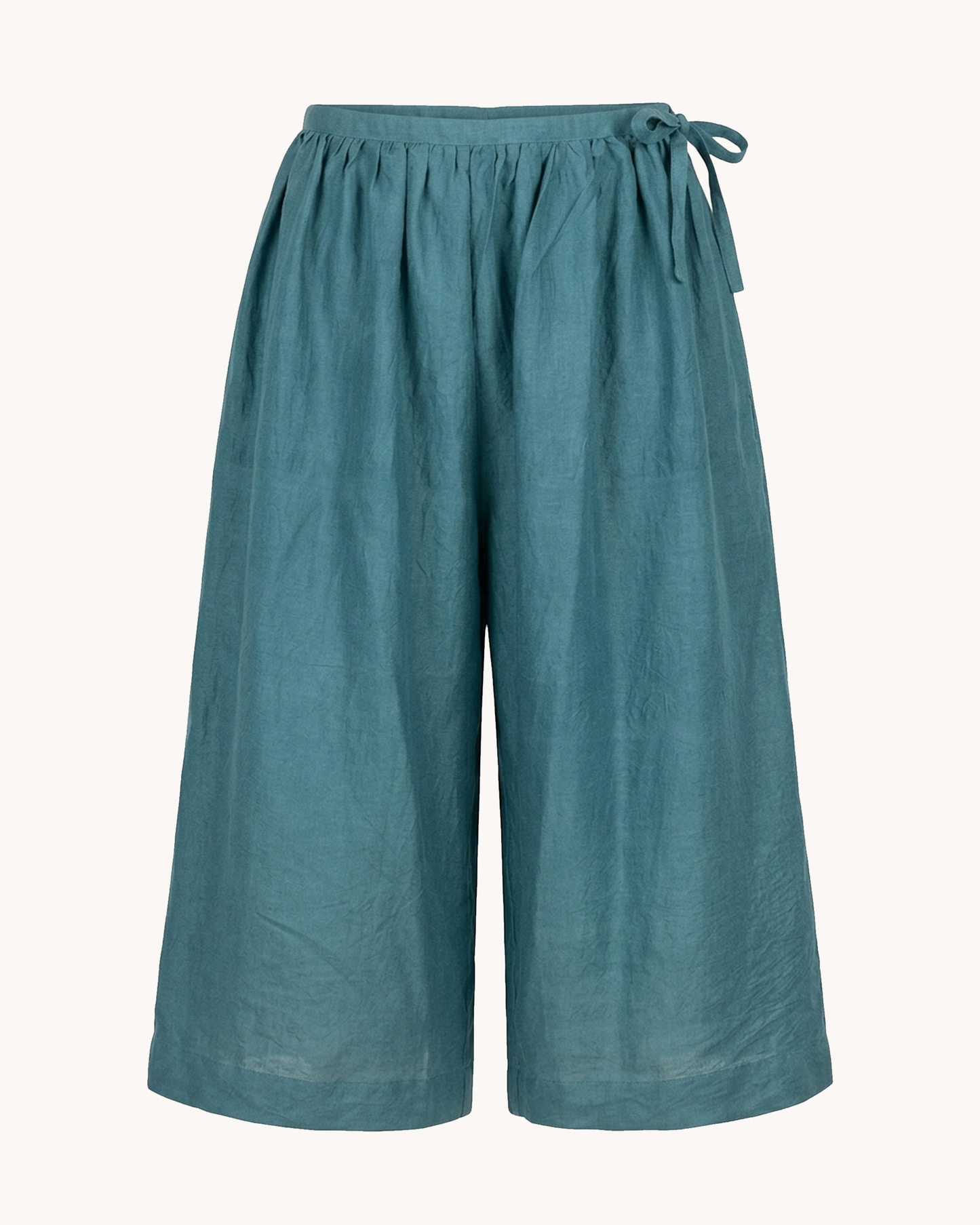 Dhoti Shorts | Indigo Silk