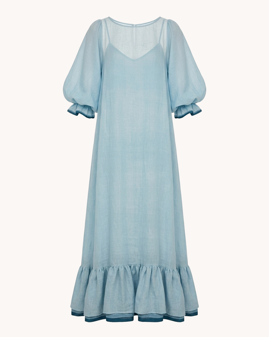 Jasmina Dress | Indigo Cotton