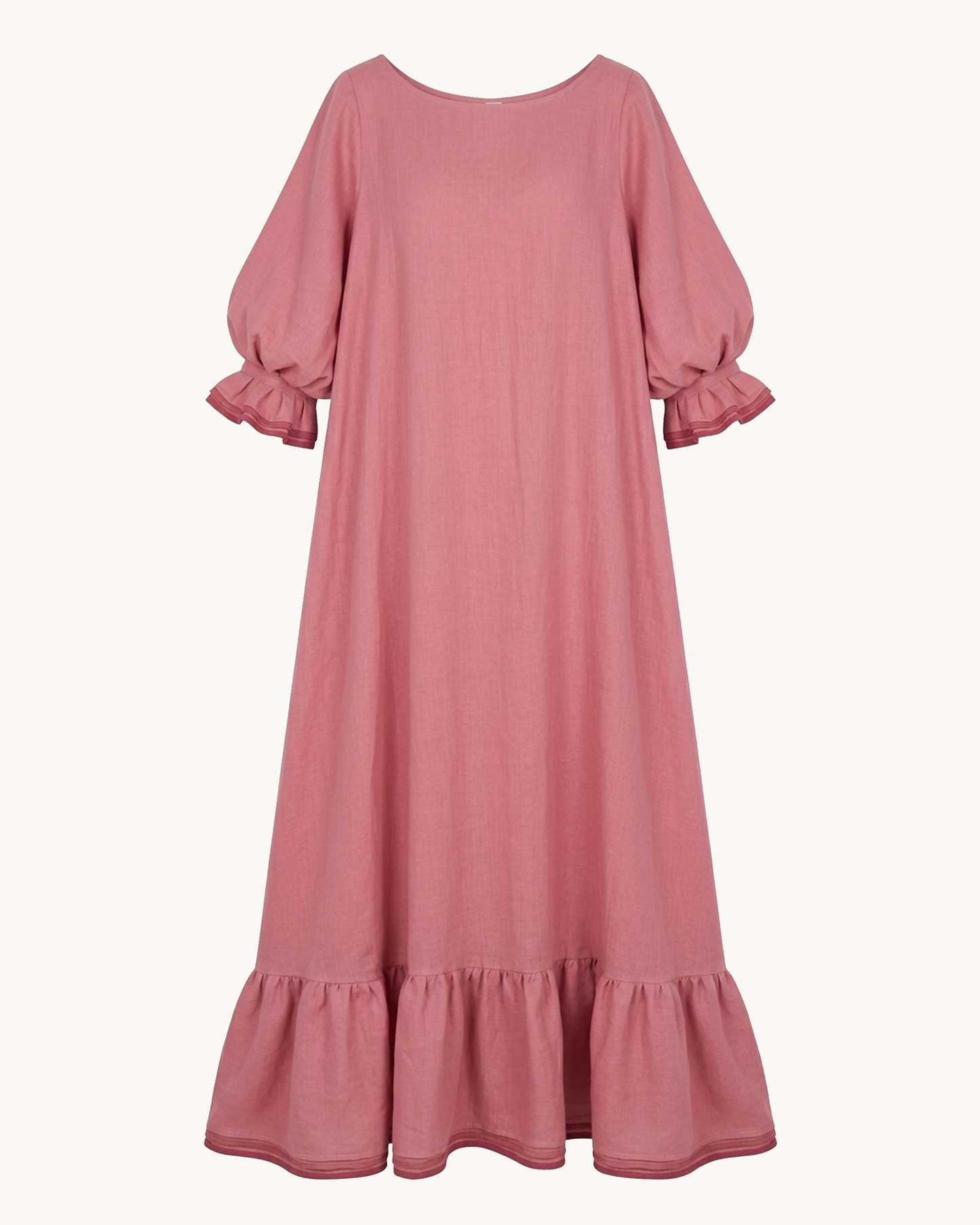 Jasmina Dress | Pink Cotton