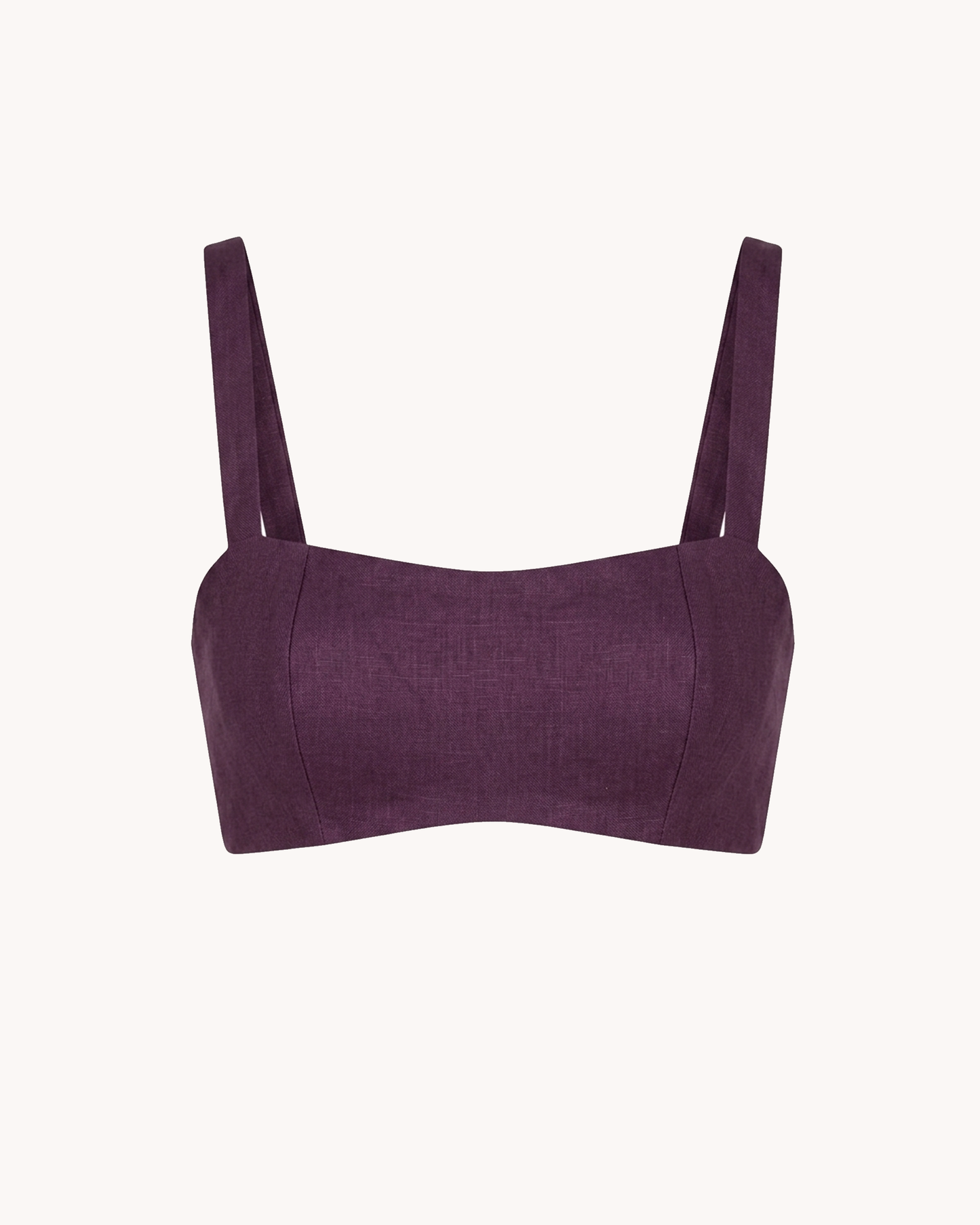 Kinvy Top | Purple Silk