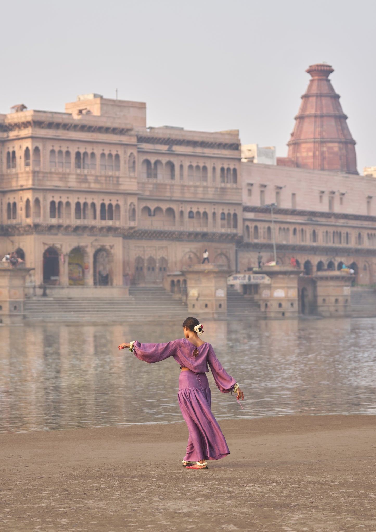 Sardori Blouse | Purple Silk